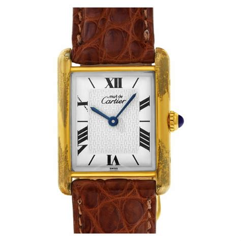 cartier tank watch review|certified pre owned cartier watches.